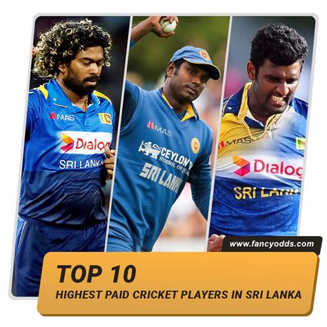 Top 10 Highest Paid Cricket Players in Sri Lanka - FancyOdds