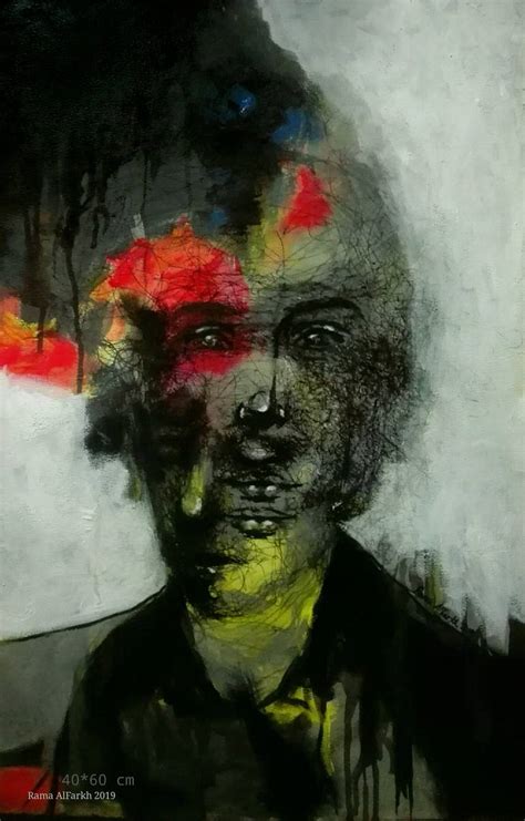 Schizophrenia Painting by Rama Alfarkh | Saatchi Art