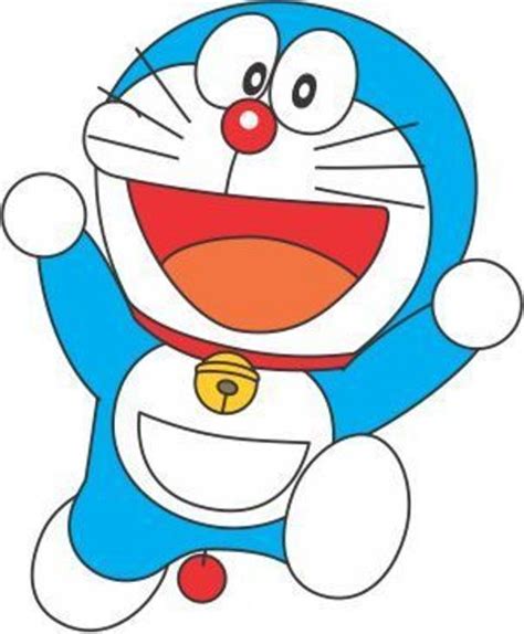 Belajar mewarnai untuk anak - gambar doraemon kucing kartun yang lucu