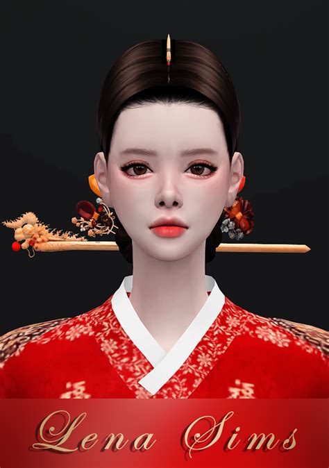[Lena Sims] Mr.Queen Royal Dragon Binyeo | Atelier Lena on Patreon Korean Traditional Dress ...