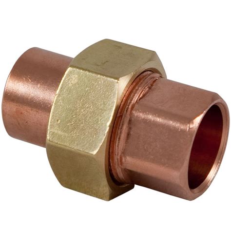 1/2" Sweat Copper Union | PlumbersStock