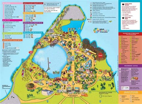 La Ronde Map and Brochure (2015 - 2023) | ThemeParkBrochures.net