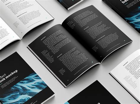 Free Softcover Book Mockup Set