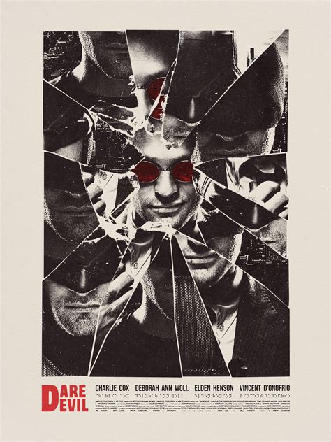 Here’s a poster I made for Daredevil after rewatching the show. : r/Daredevil