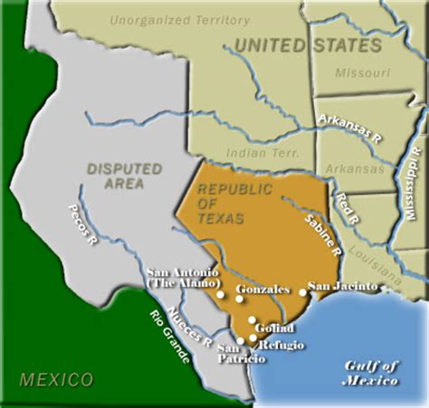 Map Mexico Before Texas Revolution – Get Map Update