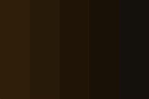 Chocolate brown hair swatches Color Palette