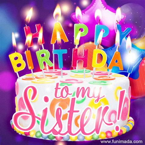 Birthday Wishes For Sister In Cake - Infoupdate.org