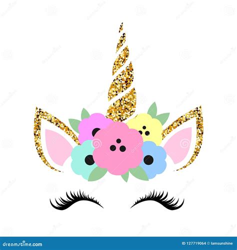 Unicorn Flowers Stock Illustrations – 2,041 Unicorn Flowers Stock ...