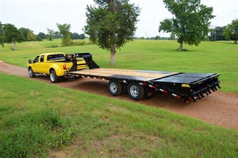 Trailer World: Big Tex 22GN Tandem Dual Gooseneck Flatbed Trailer 22GN-28BK+5MR, Gooseneck ...