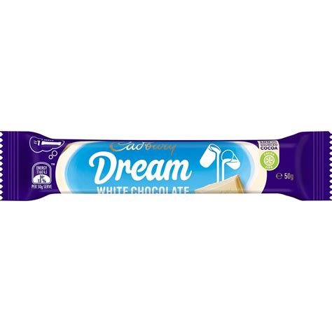 Cadbury Dream White Chocolate Bar 50g | Woolworths