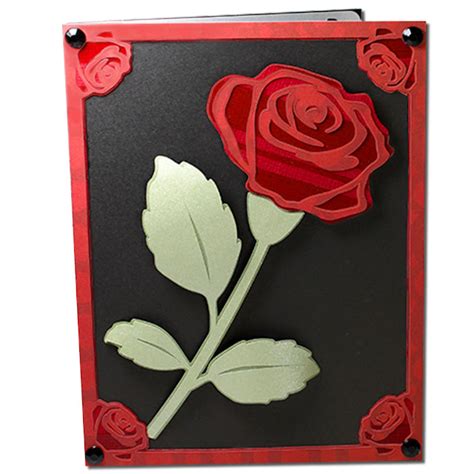 JMRush Designs: Rose Card