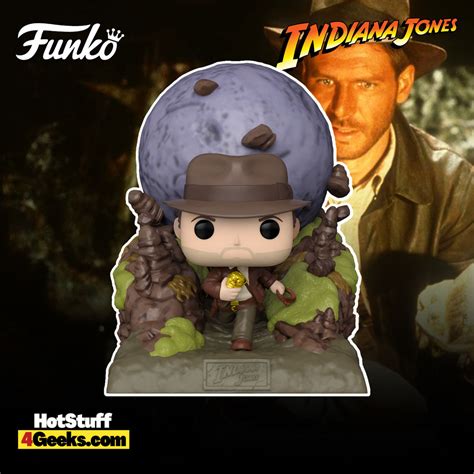 2023 NEW Indiana Jones w/ Rolling Boulder Funko Pop! Moment