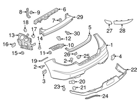 Bumper & Components - Rear for 2014 Porsche Panamera | Sunset Porsche Parts