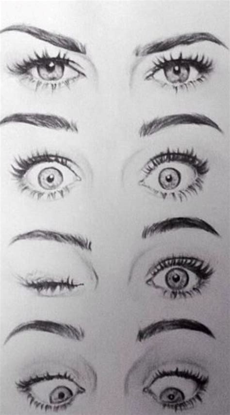 How to draw eyes – easy tutorials and pictures to take inspiration from | Architecture, Design ...