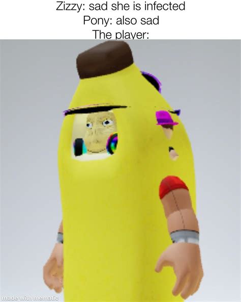 I made a meme featuring my cursed roblox avatar : r/RobloxPiggy