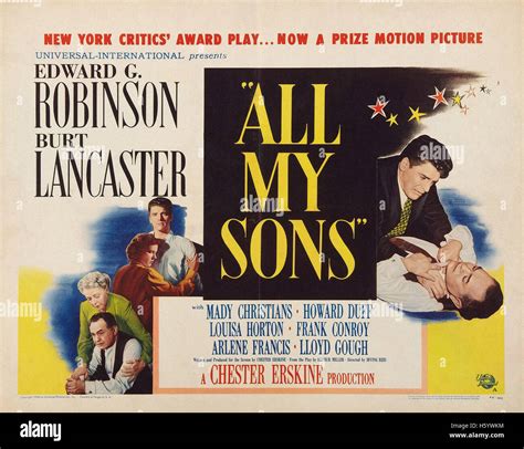 All My Sons - Movie Poster Stock Photo - Alamy