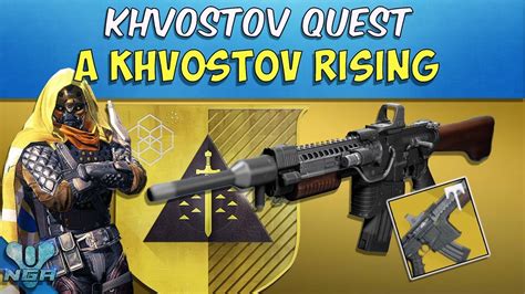 Destiny - Rise Of Iron - KHVOSTOV Exotic Quest - We Found A Rifle Step ...