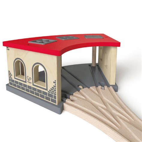 Hape Railway Big Engine Shed Wooden Train Set | KidzInc Australia