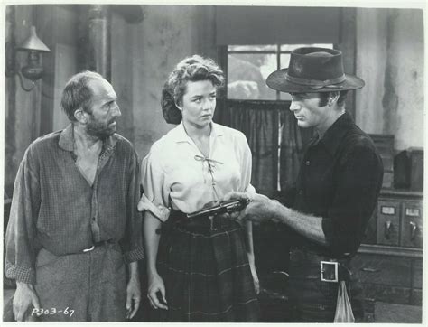 John Harmon, Dorothy Malone, Mark Stevens