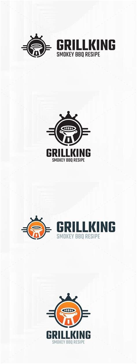 Grill King Logo Template #grill Professional Logo, King Logo, Logo Templates, Grilling, Company ...