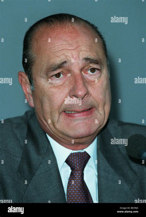 JACQUES CHIRAC PRESIDENT OF FRANCE 17 December 1997 Stock Photo - Alamy