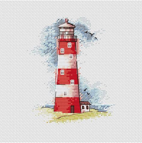 Cross Stitch a Lighthouse for Lighthouse Day – Cross-Stitch