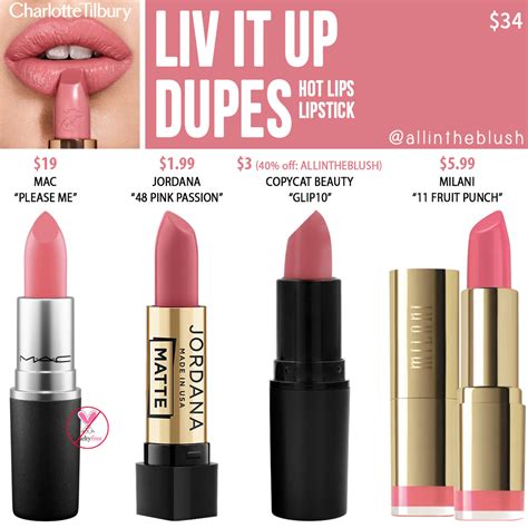 Affordable charlotte tilbury lipstick dupes – Artofit