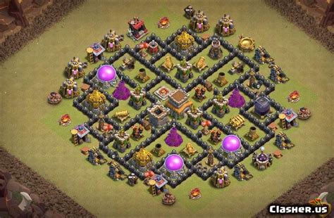 [Town Hall 8] Best TH8 War base [With Link] [7-2019] - War Base - Clash ...