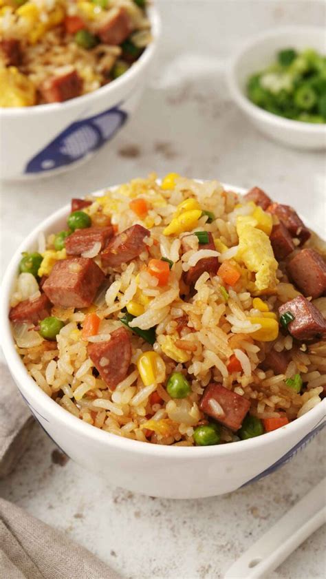 Spam Fried Rice - Khin's Kitchen