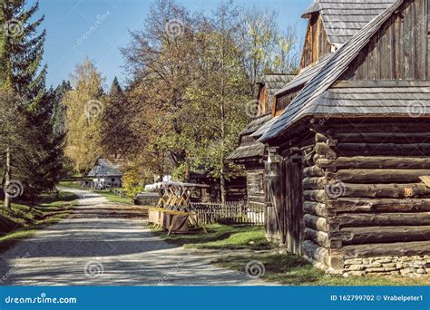 Museum of the Slovak Village in Martin, Slovakia Stock Photo - Image of ...