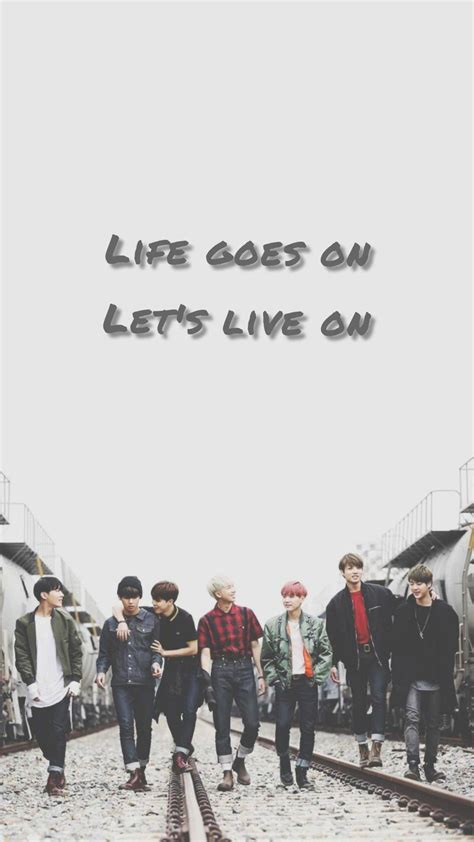 BTS wallpaper | Bts aesthetic pictures, Bts wallpaper, Life goes on