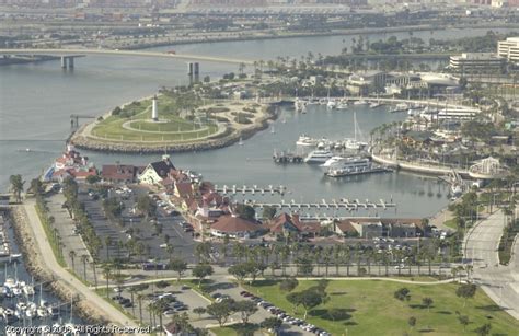 Rainbow Harbor Marina in Long Beach, California, United States