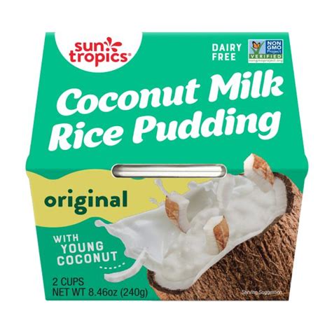 Original Coconut Milk Rice Pudding | Sun Tropics