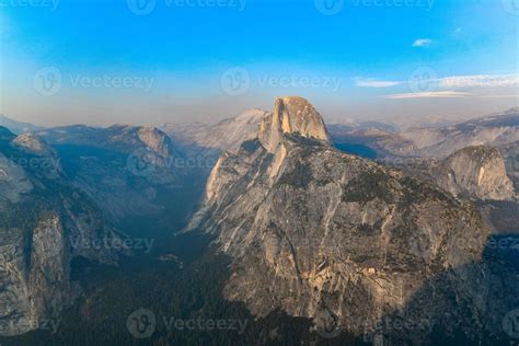 Glacier Point, an overlook with a commanding view of Yosemite Valley ...