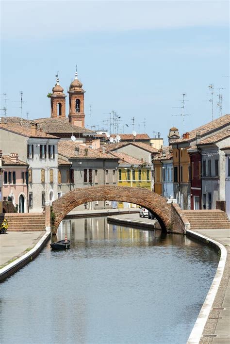 Comacchio (Italy) stock image. Image of water, color - 49059547