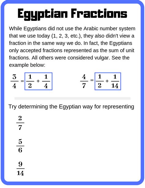 Egyptian Fractions