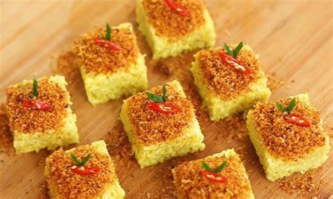 Resep Ketan Kuning Serundeng, Jajanan Gurih Khas Betawi : Okezone Travel