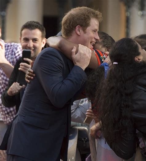 Prince Harry Hugged at a London Screening | Pictures | POPSUGAR Celebrity