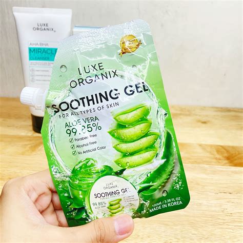 Luxe Organix Aloe Vera Soothing Gel Review - IzzaGlinoFull