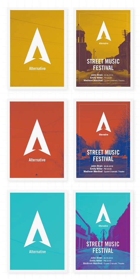 Alternative Street Music Festival on Behance