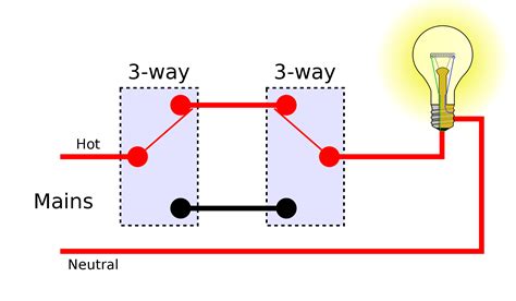 Two 3 Way Switches Controlling Four Light Fixtures Wiring Diagram