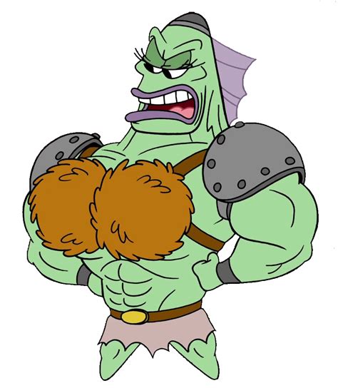 Barbarian Woman (Patrick Star Show) by TheFranksterChannel on DeviantArt