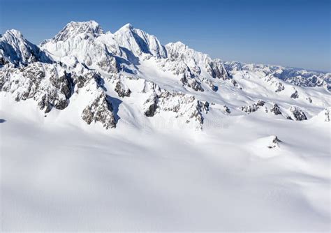 New Zealand snow mountains stock photo. Image of rock - 46612040