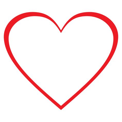 Download High Quality heart outline clipart cute Transparent PNG Images ...