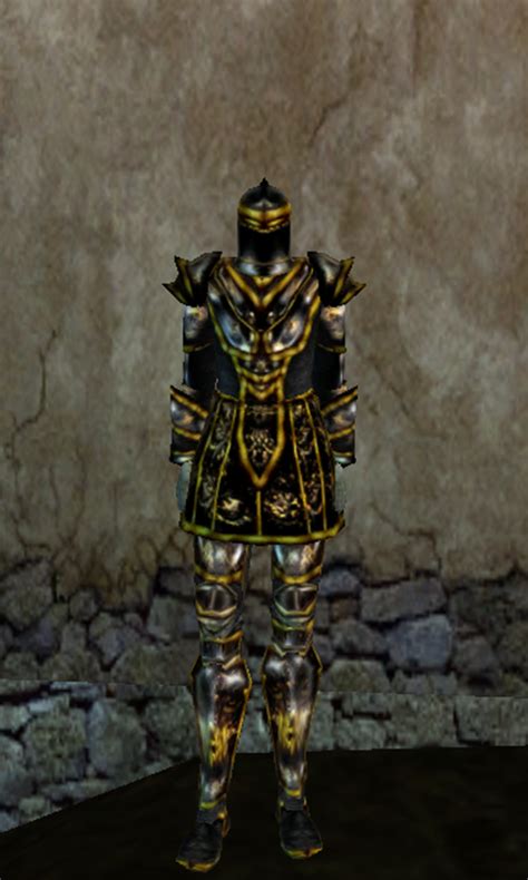 Ebony Armor (Morrowind) | Elder Scrolls | Fandom