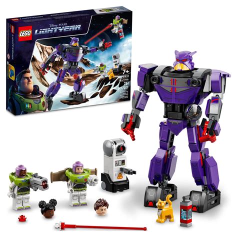 LEGO Disney and Pixar’s Lightyear Zurg Battle 76831 - Buildable Robot ...