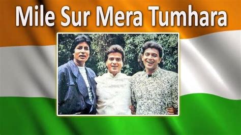 Mile Sur Mera Tumhara (Music Video 1988) - IMDb