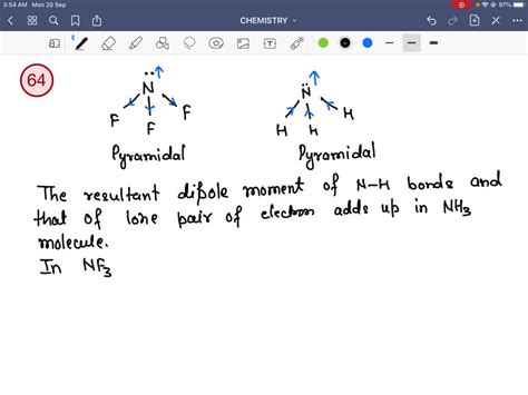 SOLVED:Which one of the following statements is true? (a) The dipole moment of NF3 is more than ...