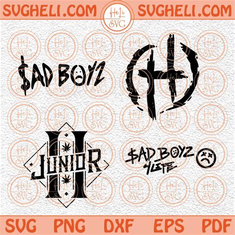 Junior H Sad Boyz 4 Life Svg Junior H Logo Bundle Svg Mexican Svg