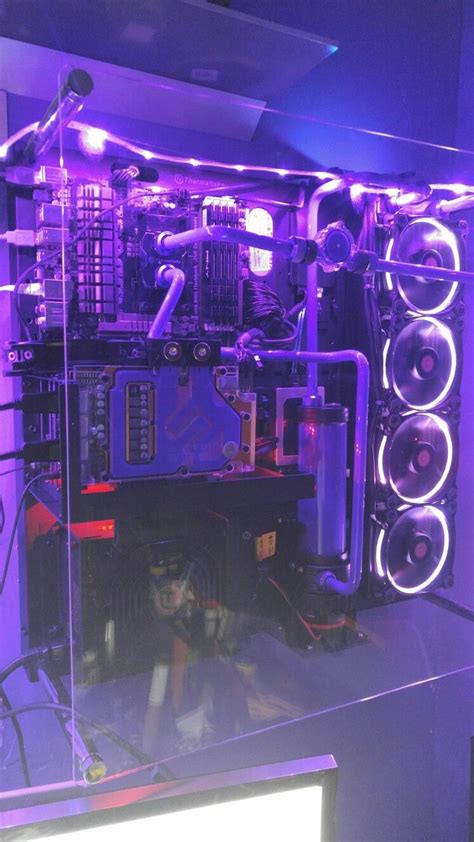 My new purple custom water loop system. Build it myself! New Technology Gadgets, Cool Technology ...